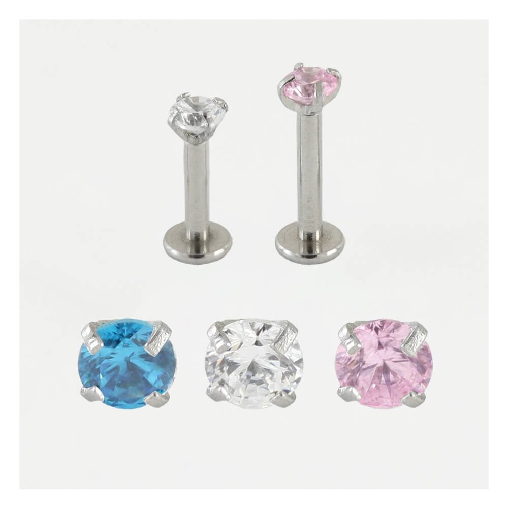 Clawset Surgical Stainless Steel Labret
