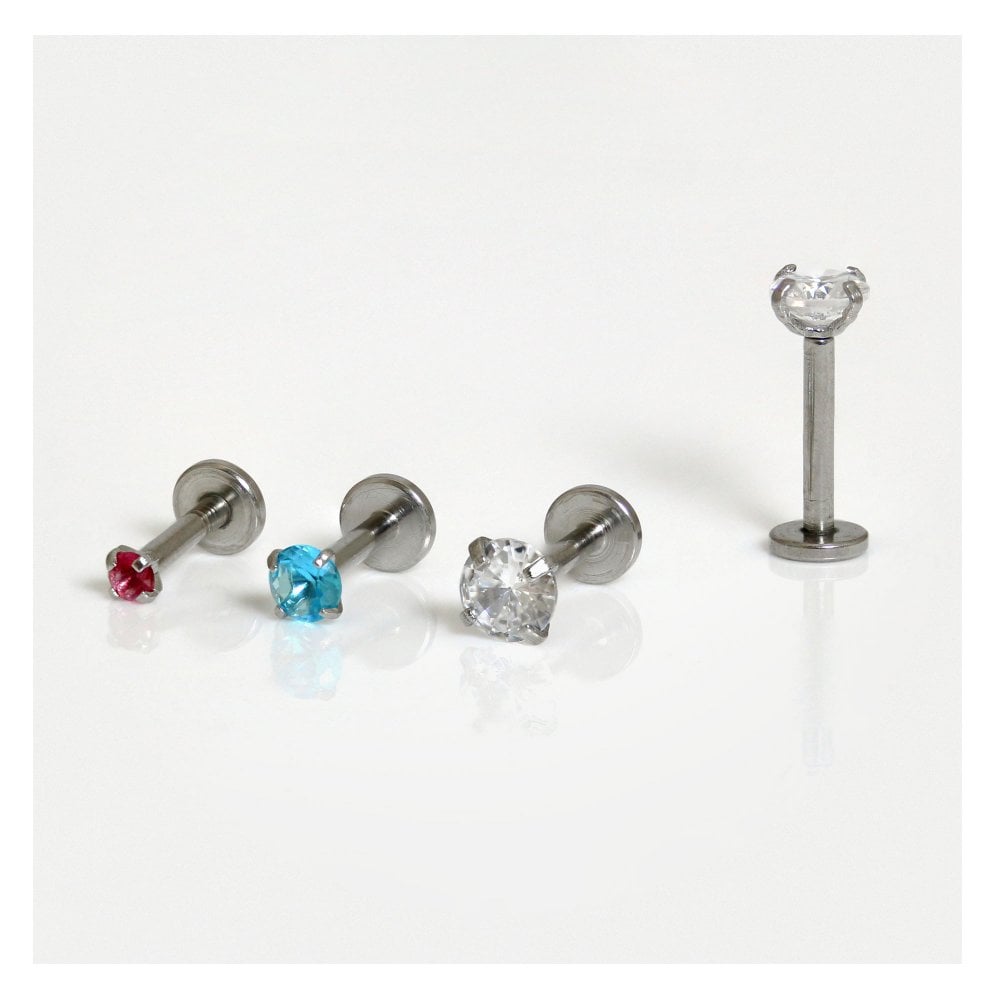 Claw Set Surgical Titanium Labret