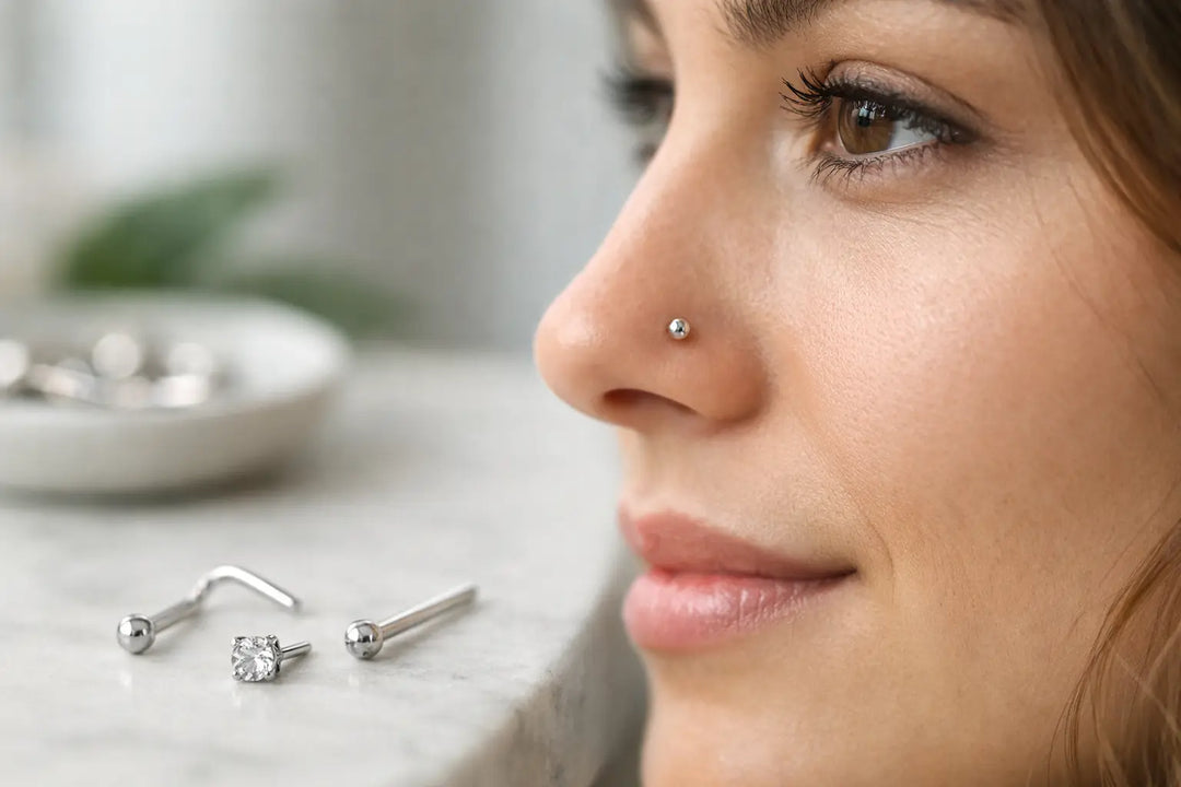Are Sterling Silver Nose Studs Safe for Piercings?