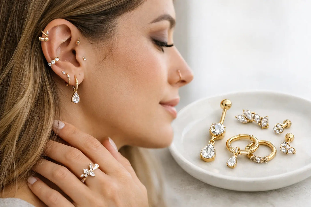 Matching Jewellery Sets for Piercings That Work