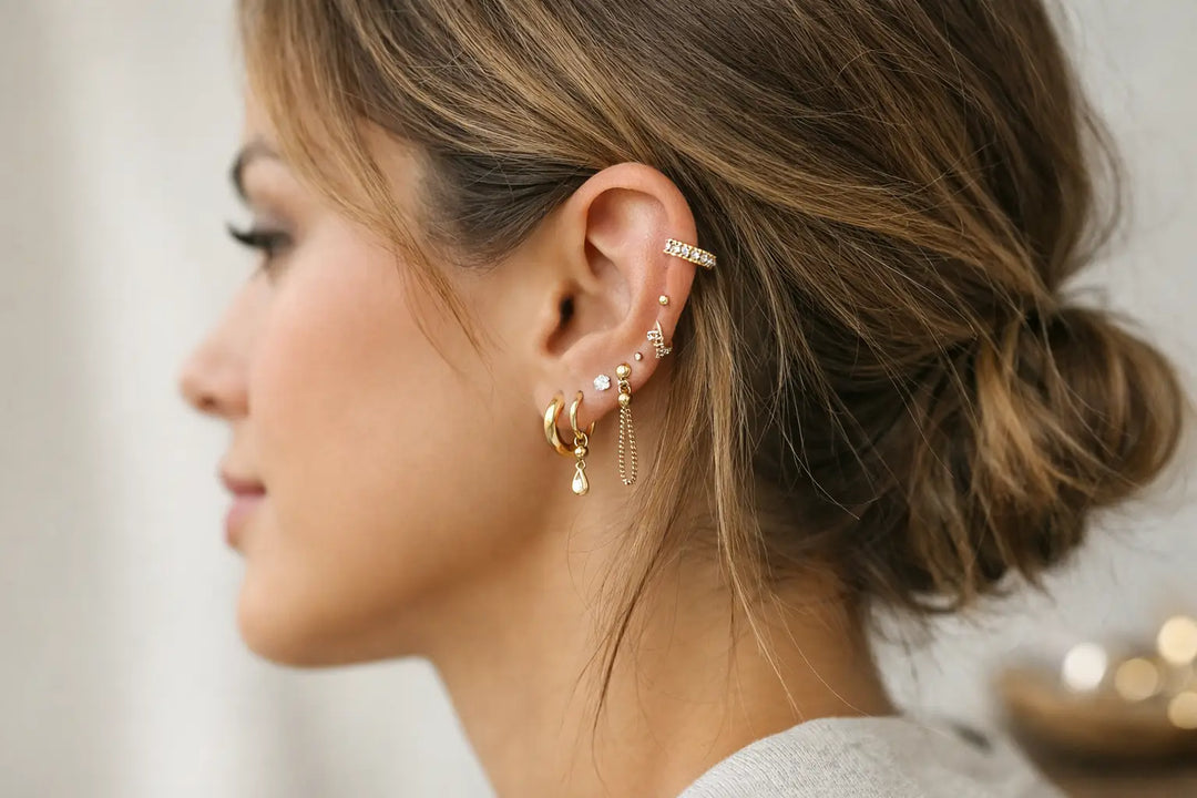 How to Style Multiple Ear Piercings