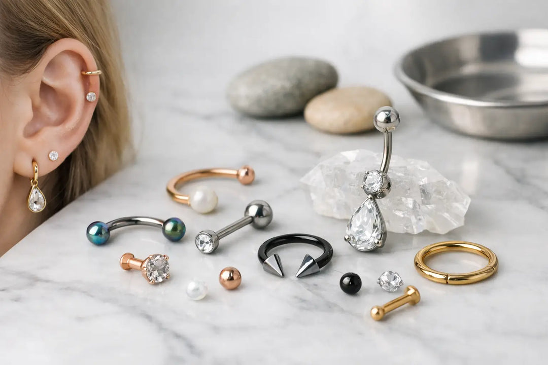 Body Jewellery Materials Guide for Every Piercing