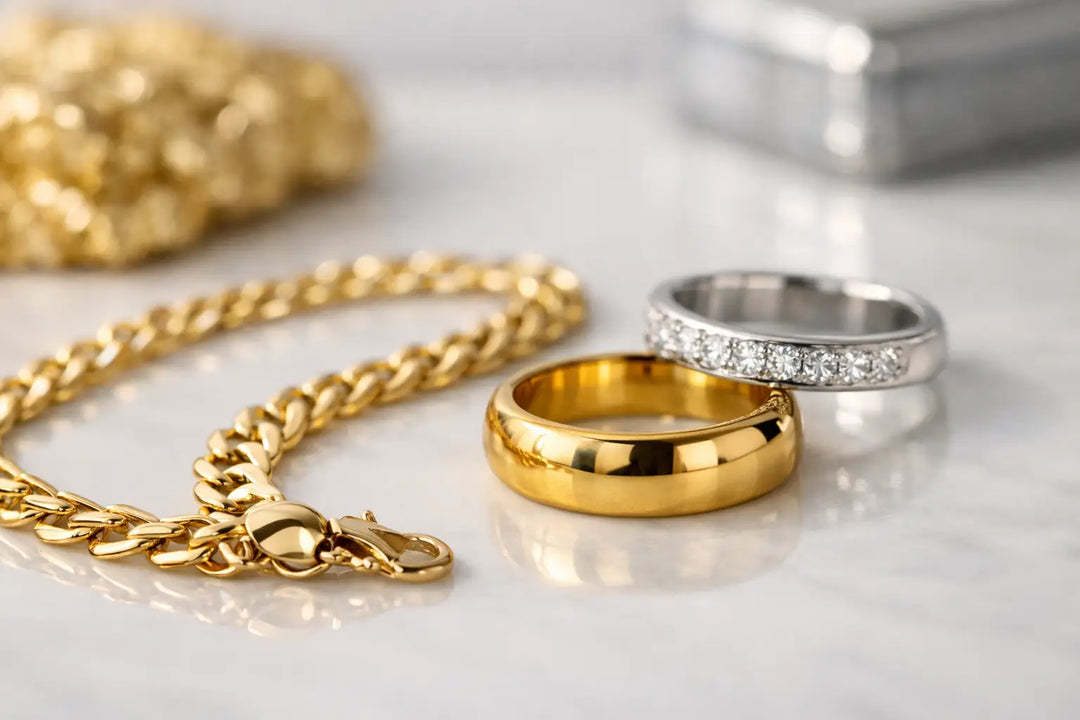 What Is 18k Gold Over Sterling Silver?