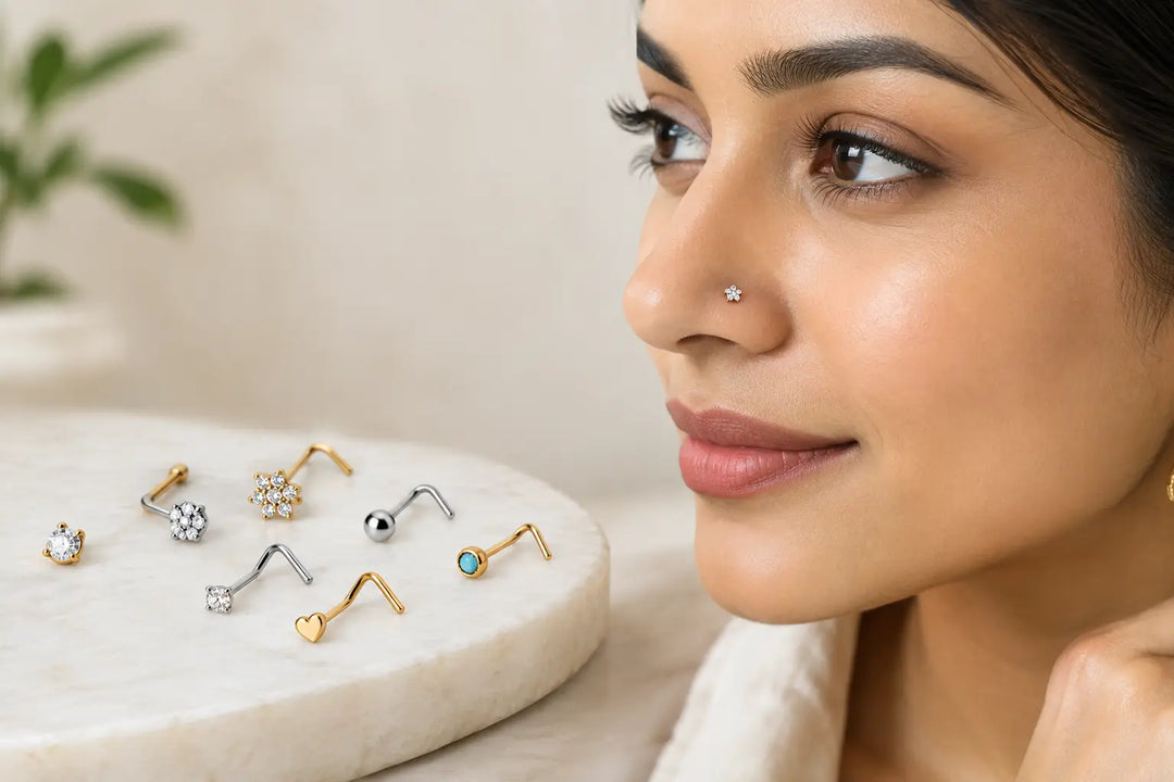 Best Jewellery for Nose Studs: Style and Fit
