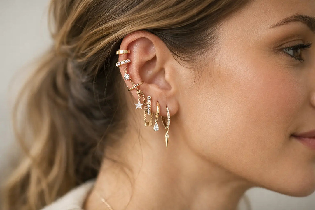 Curated Stacked Ear Collection Ideas