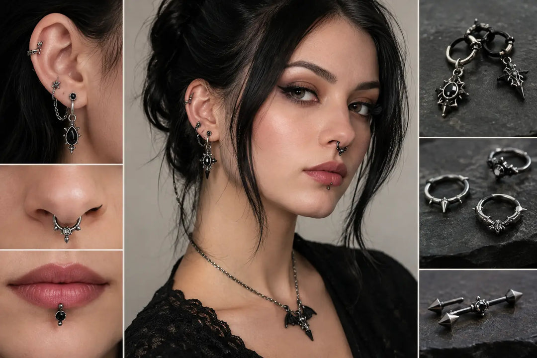 Best Gothic Jewellery Pieces for Every Piercing