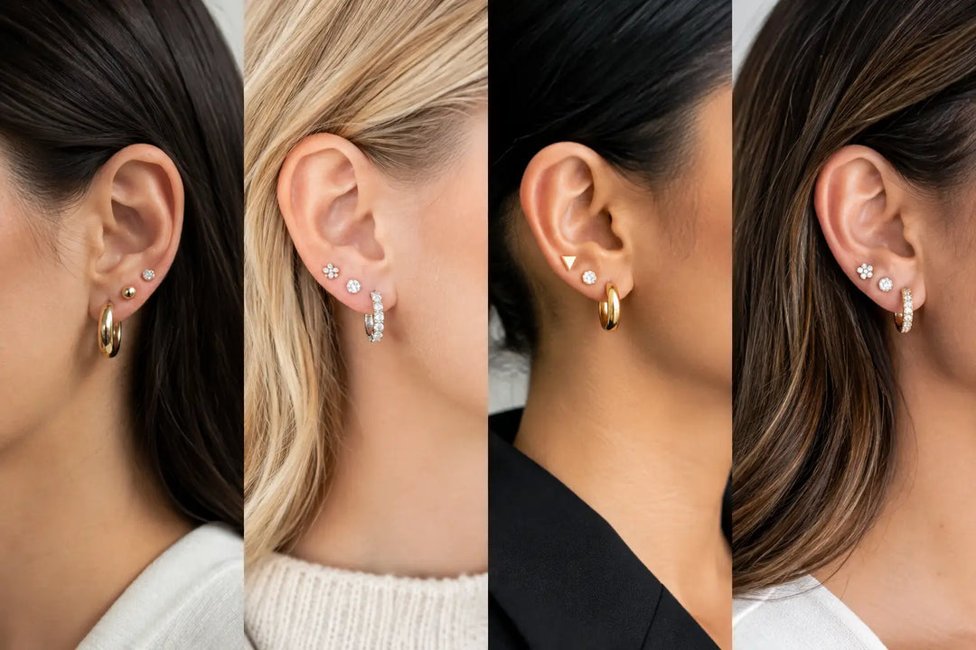 Stacked Lobe Styling Examples for Every Ear