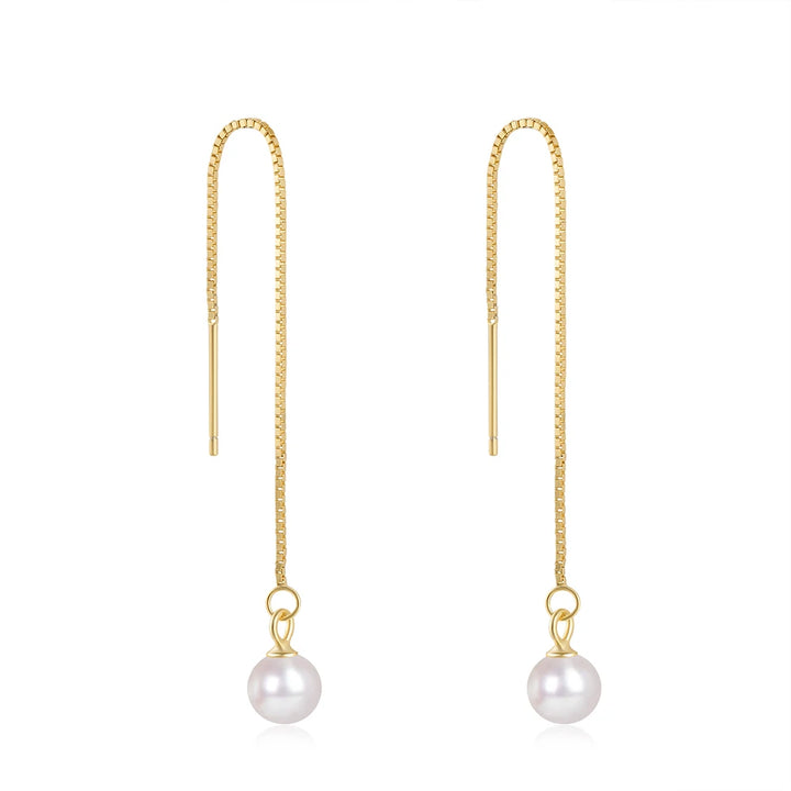 Vivacious Vintage Style Drop pearl Style Earrings