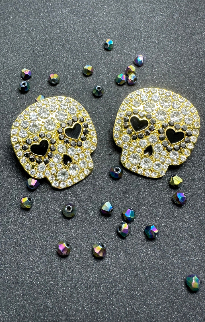 Large Skull Earrings