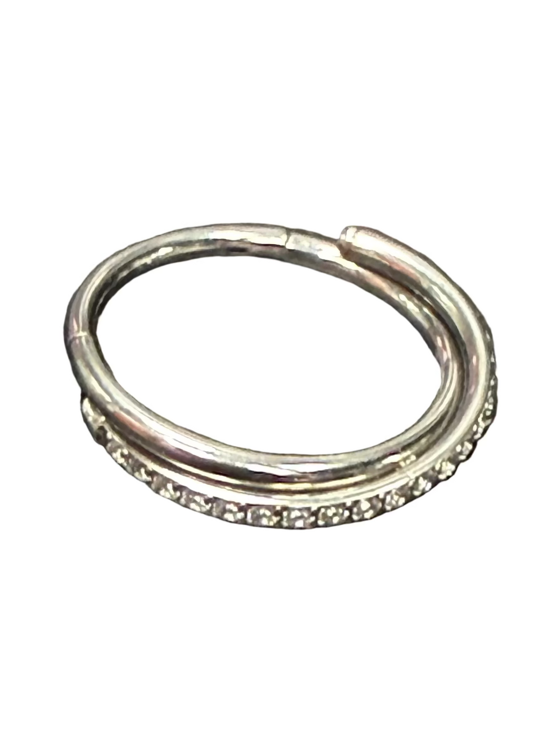 Titanium Septum Clicker/Nose Rings/Ear Cartilage Tragus/Lip Ring