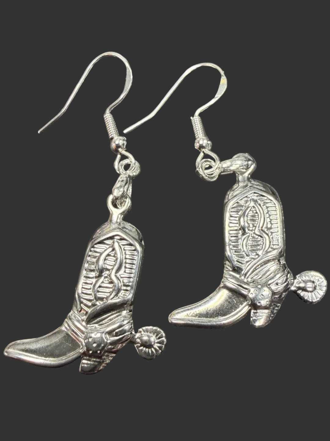 Cowboy Boot Drop Earrings
