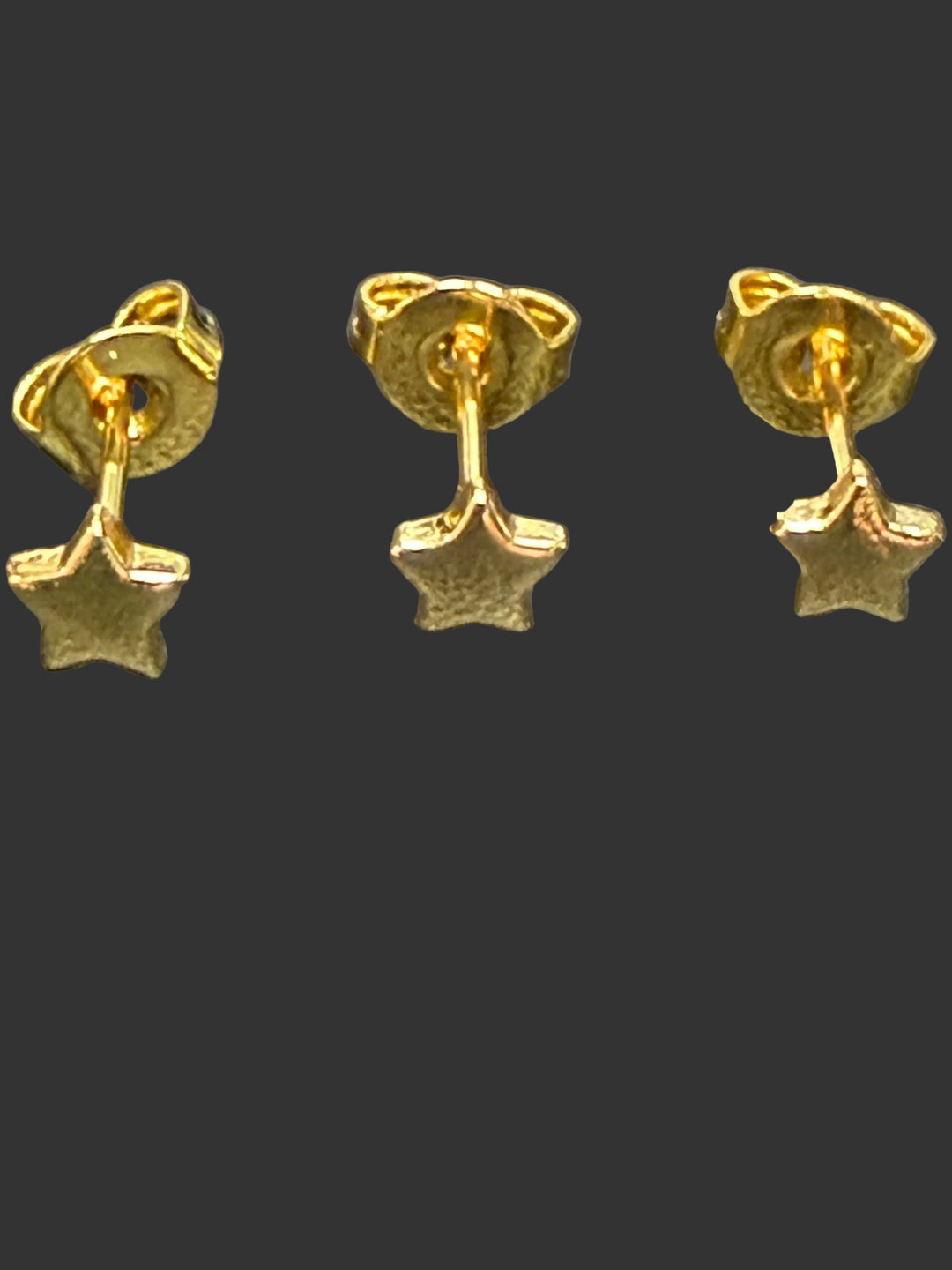 Three Piece Star Stud Set