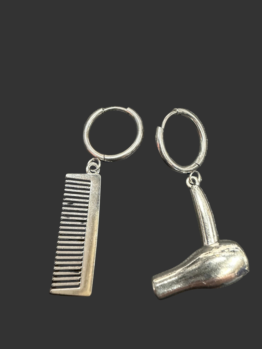 Styling Set Clicker Hoop Drop Earrings