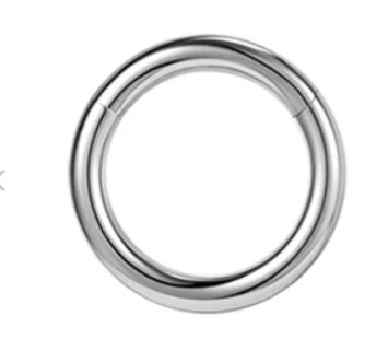 Titanium Hinged Ring