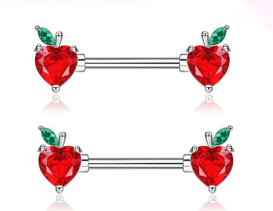 Stainless Steel Nipple Bar Set