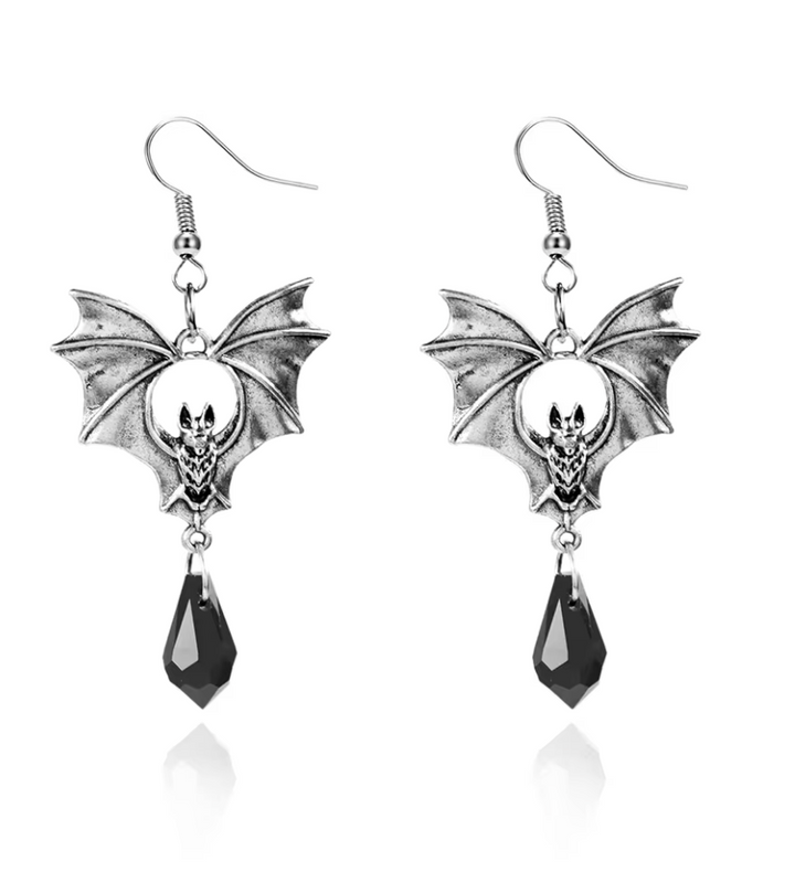 Gothic Vampire Drop Earrings